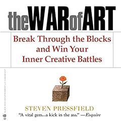The War of Art Audiolibro Por Steven Pressfield arte de portada