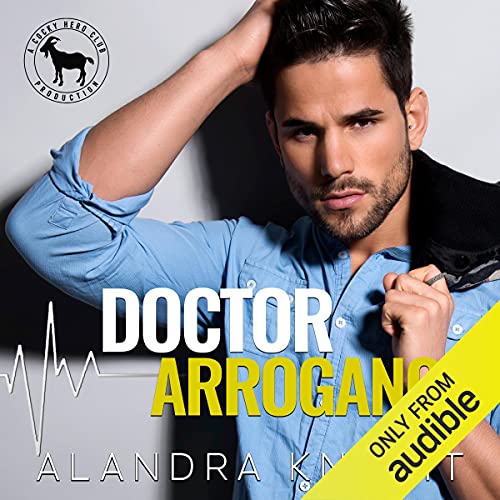 Diseño de la portada del título Doctor Arrogance