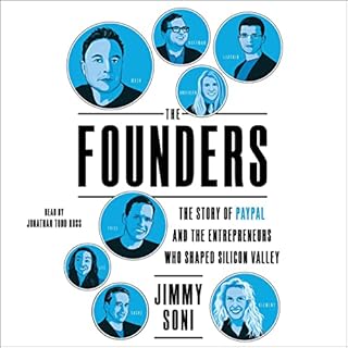 The Founders Audiolibro Por Jimmy Soni arte de portada