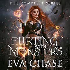 Flirting with Monsters Audiolibro Por Eva Chase arte de portada