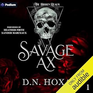 Savage Ax Audiolibro Por D.N. Hoxa arte de portada