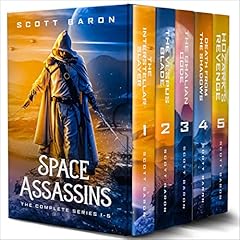 Space Assassins Box Set: The Complete Series, Books 1-5 Audiolibro Por Scott Baron arte de portada