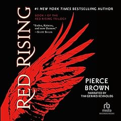 Diseño de la portada del título Red Rising