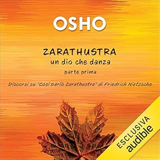 Zarathustra un dio che danza - Parte prima copertina