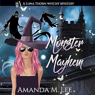 Monster Mayhem Audiolibro Por Amanda M. Lee arte de portada