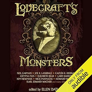 Lovecraft's Monsters Audiolibro Por Neil Gaiman, Ellen Datlow - editor arte de portada