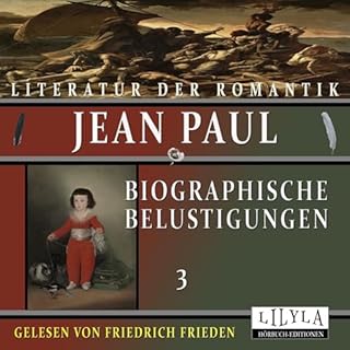 Biographische Belustigungen 3 Titelbild