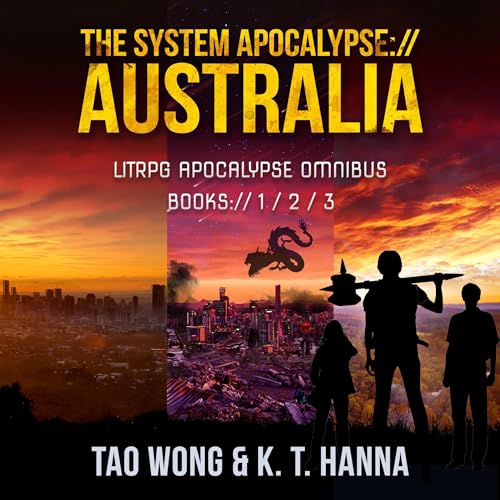 The System Apocalypse: Australia Books 1-3 Audiolibro Por Tao Wong, KT Hanna arte de portada