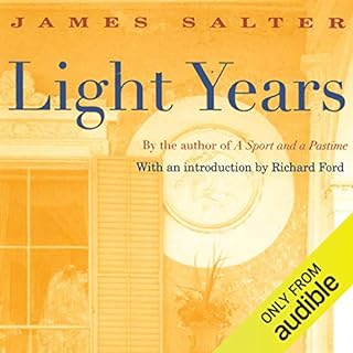 Light Years Audiolibro Por James Salter arte de portada