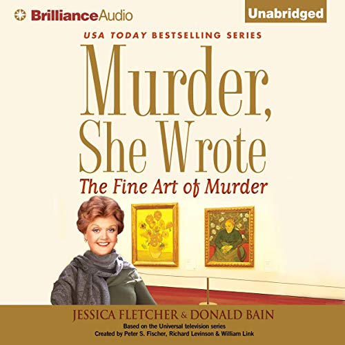 Murder, She Wrote: The Fine Art of Murder Audiolibro Por Jessica Fletcher, Donald Bain arte de portada