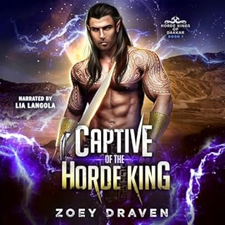 Captive of the Horde King Audiolibro Por Zoey Draven arte de portada