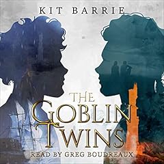 The Goblin Twins Audiolibro Por Kit Barrie arte de portada