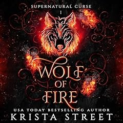 Wolf of Fire Audiolibro Por Krista Street arte de portada