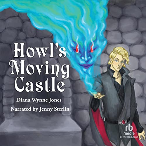 Howl's Moving Castle Audiolibro Por Diana Wynne Jones arte de portada