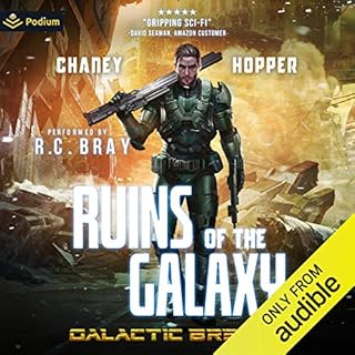 Galactic Breach Audiolibro Por Christopher Hopper, J. N. Chaney arte de portada