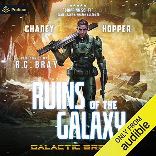 Galactic Breach Audiolibro Por Christopher Hopper, J. N. Chaney arte de portada