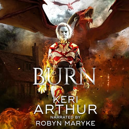 Burn Audiolibro Por Keri Arthur arte de portada