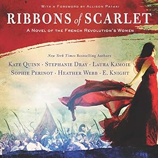 Ribbons of Scarlet Audiolibro Por Kate Quinn, Stephanie Dray, Laura Kamoie, E. Knight, Sophie Perinot, Heather Webb arte de p