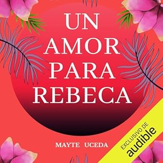 Diseño de la portada del título Un amor para Rebeca
