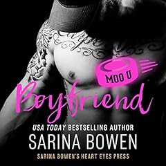 Boyfriend Audiolibro Por Sarina Bowen, Heart Eyes Press arte de portada