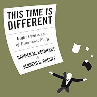 This Time Is Different Audiolibro Por Carmen Reinhart, Kenneth Rogoff arte de portada