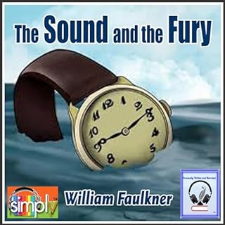 The Sound and the Fury Audiolibro Por William Faulkner arte de portada