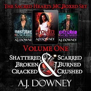 The Sacred Hearts MC Box Set: Volume 1 Audiolibro Por A. J. Downey arte de portada