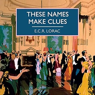 These Names Make Clues Audiolibro Por E. C.R. Lorac arte de portada