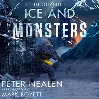 Ice and Monsters Audiolibro Por Peter Nealen arte de portada