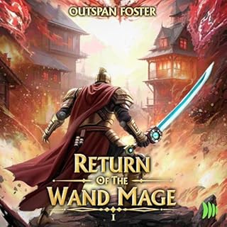 Return of the Wand Mage Audiolibro Por Outspan Foster arte de portada