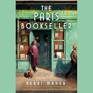 The Paris Bookseller Audiolibro Por Kerri Maher arte de portada