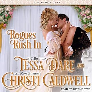 Rogues Rush In Audiolibro Por Tessa Dare, Christi Caldwell arte de portada