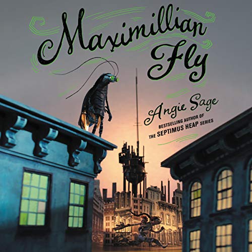 Maximillian Fly Audiolibro Por Angie Sage arte de portada