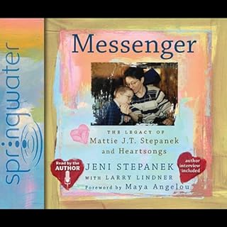 Messenger Audiolibro Por Jeni Stepanek arte de portada