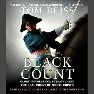 The Black Count Audiolibro Por Tom Reiss arte de portada