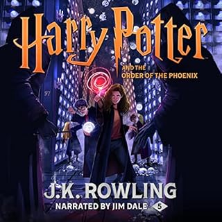 Harry Potter and the Order of the Phoenix, Book 5 Audiolibro Por J.K. Rowling arte de portada