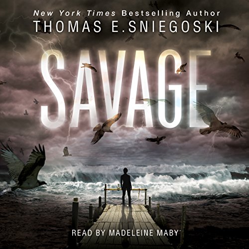 Savage Audiolibro Por Thomas E. Sniegoski arte de portada