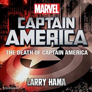 The Death of Captain America Audiobook By Larry Hama, Marvel cover art