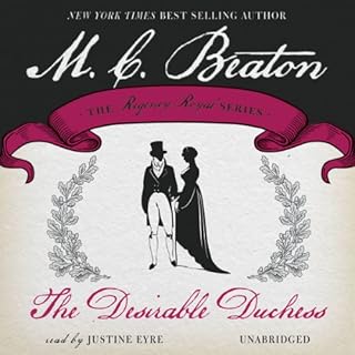 The Desirable Duchess Audiolibro Por M. C. Beaton arte de portada