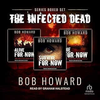 Infected Dead Series Boxed Set, Books 1-3 Audiolibro Por Bob Howard arte de portada