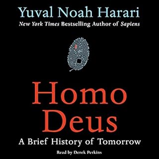 Homo Deus Audiolibro Por Yuval Noah Harari arte de portada