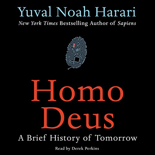 Homo Deus Audiolibro Por Yuval Noah Harari arte de portada