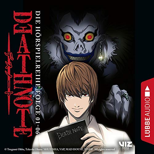 Death Note 1-6. Die H&ouml;rspielreihe Audiobook By Tsugumi Ohba, Takeshi Obata cover art