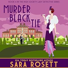 Murder in Black Tie Audiolibro Por Sara Rosett arte de portada