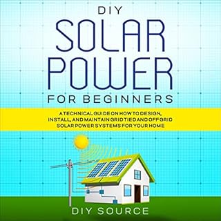 DIY Solar Power for Beginners Audiolibro Por DIY Source arte de portada