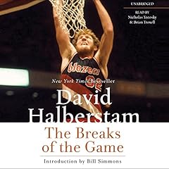 The Breaks of the Game Audiolibro Por David Halberstam arte de portada