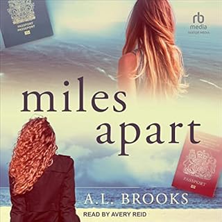 Miles Apart Audiolibro Por A.L. Brooks arte de portada