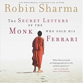 The Secret Letters of the Monk Who Sold His Ferrari Audiolibro Por Robin Sharma arte de portada