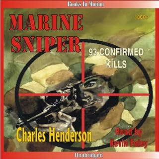 Marine Sniper Audiolibro Por Charles Henderson arte de portada