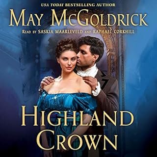 Highland Crown Audiolibro Por May McGoldrick arte de portada